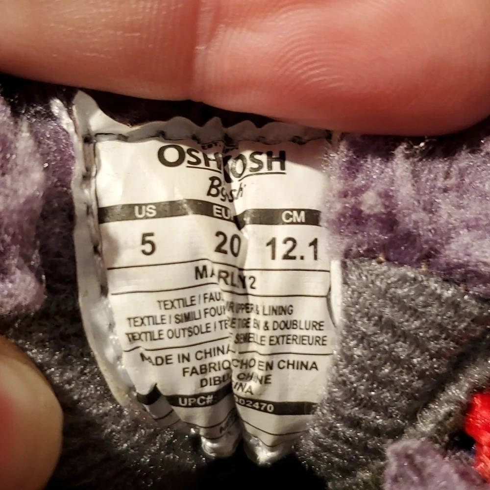 OshKosh Bgosh Boots Toddler Size 5 Marley 2 faux fur Winter Boot